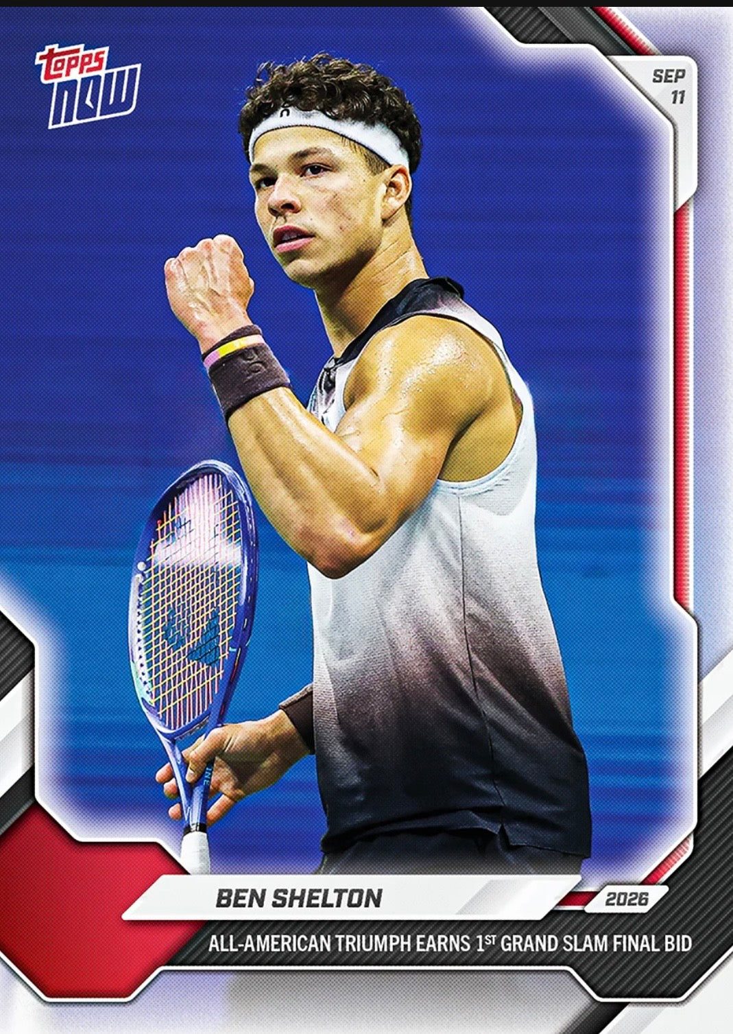 2026 | Topps | Now | Tennis | #021 | Ben Shelton | Base