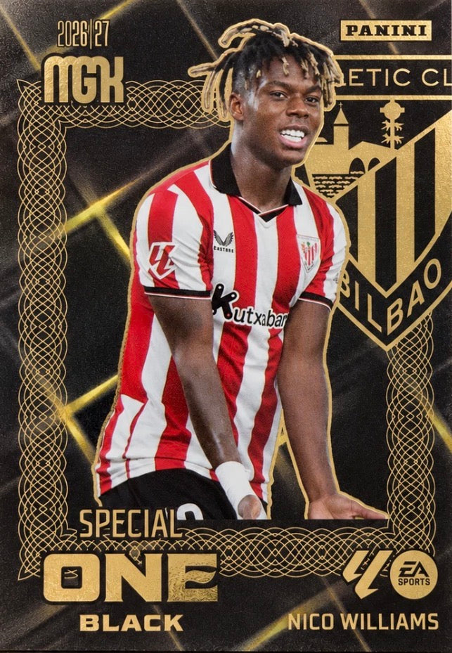 Panini | Megacracks | 2026-2027 | #SOB01 | Nico Williams | Athletic Club | Special One Black
