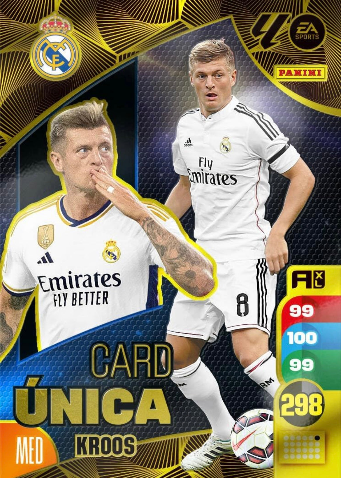 Panini Adrenalyn XL La Liga 2024/2025 - Kroos - Card Unica - Nuevo