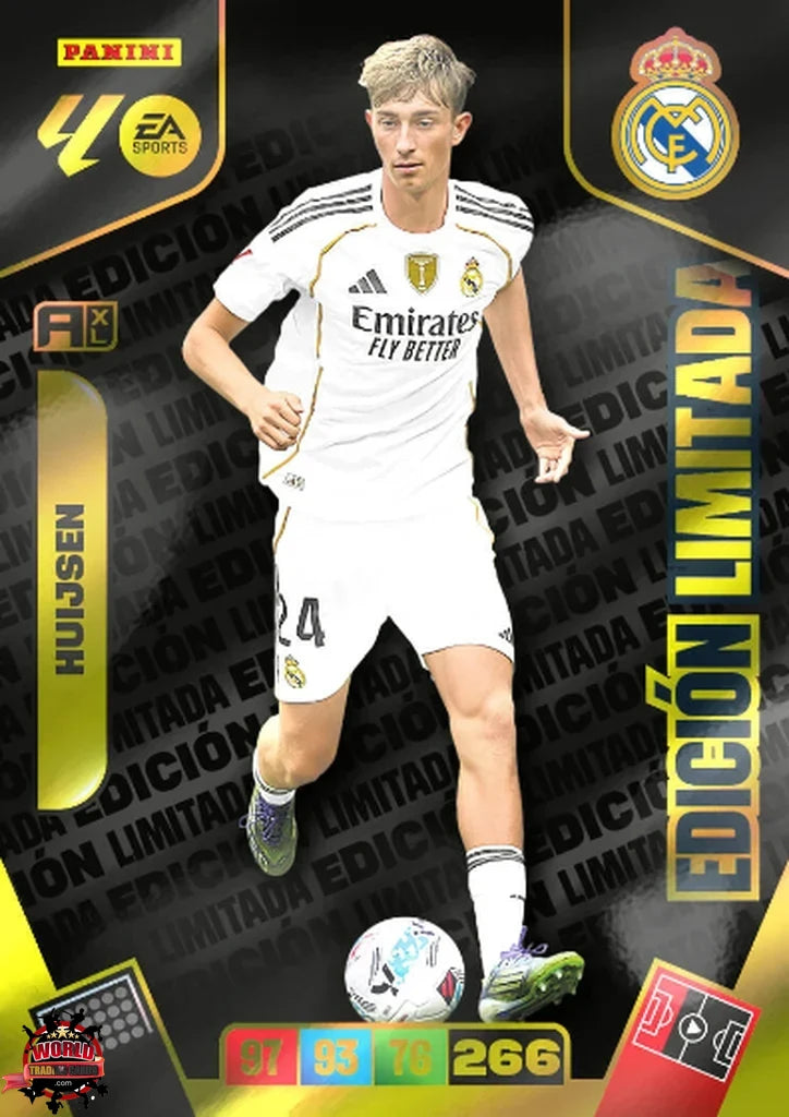 #EL003 | Adrenalyn XL | La Liga | 2025-2026 | Huijsen | Real Madrid | Edición Limitada