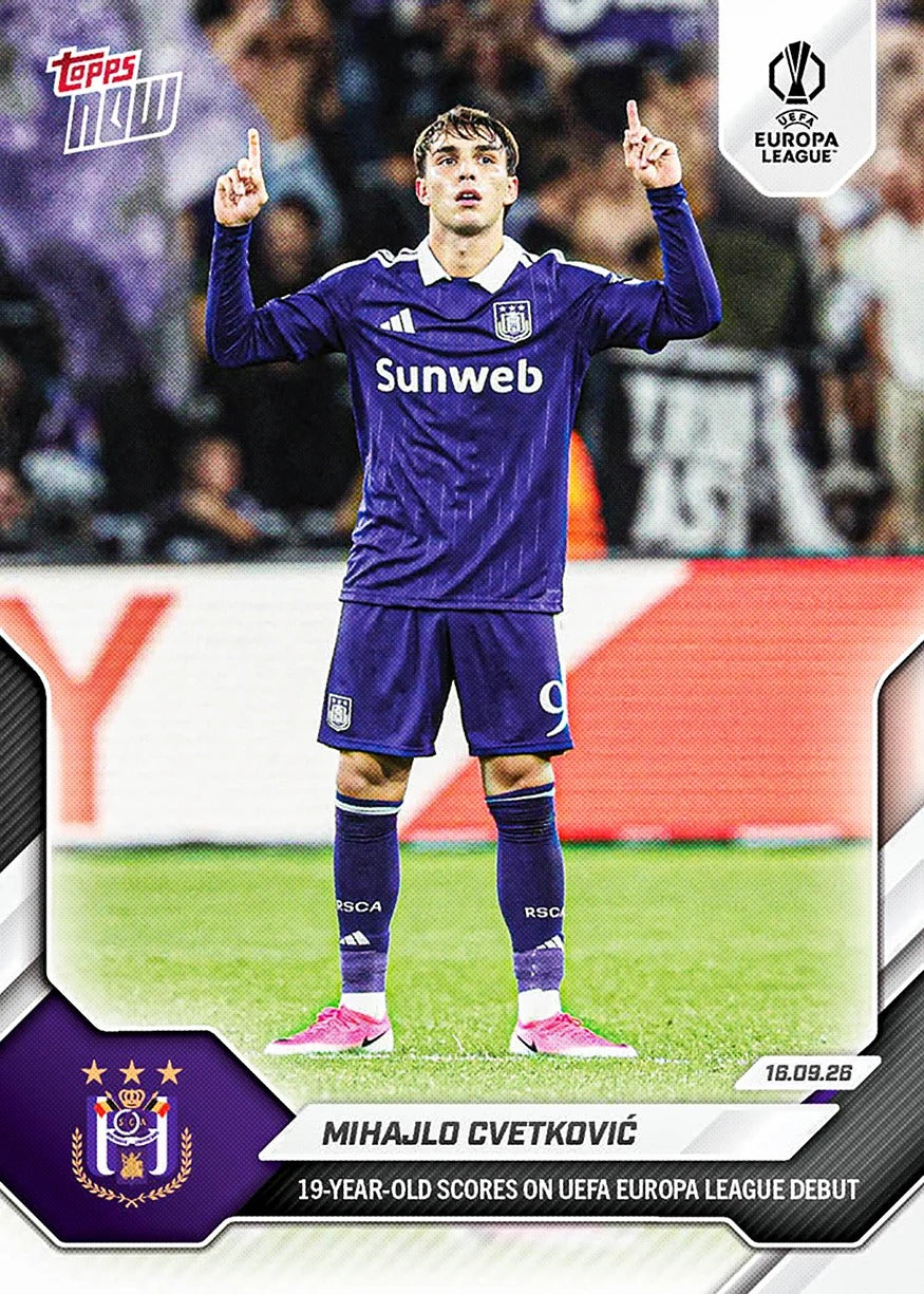 2026-27 | Topps | Now | UEFA Champions League | #004 | Brian Madjo | Base