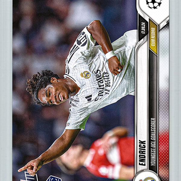 2024 Topps Now UCL - Endrick ROOKIE #006 Real Madrid | Pristine 10