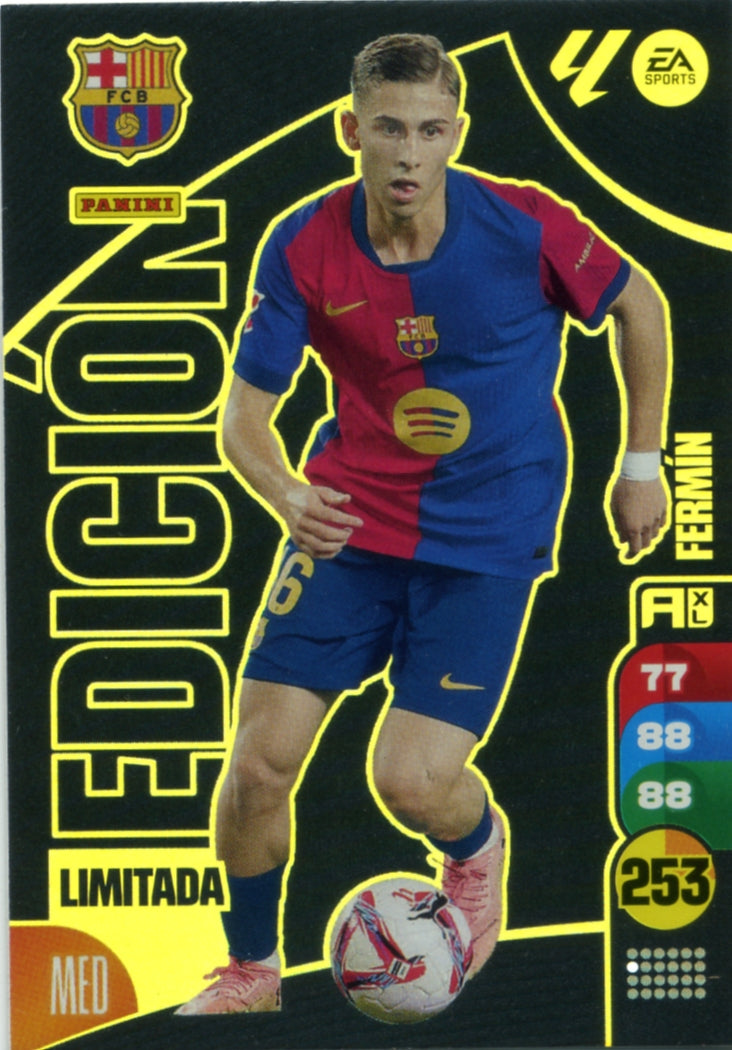 Panini Adrenalyn XL La Liga 2024/2025 - FERMIN - Edición Limitada - Cromo RAW