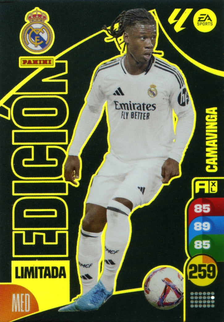 Panini Adrenalyn XL La Liga 2024/2025 - CAMAVINGA - Limited Edition - RAW Chrome