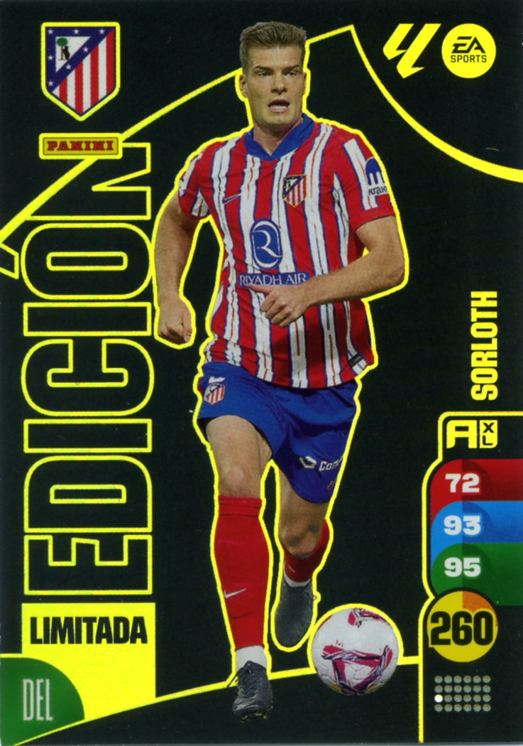 Panini Adrenalyn XL La Liga 2024/2025 - SORLOTH - Limited Edition - RAW Card