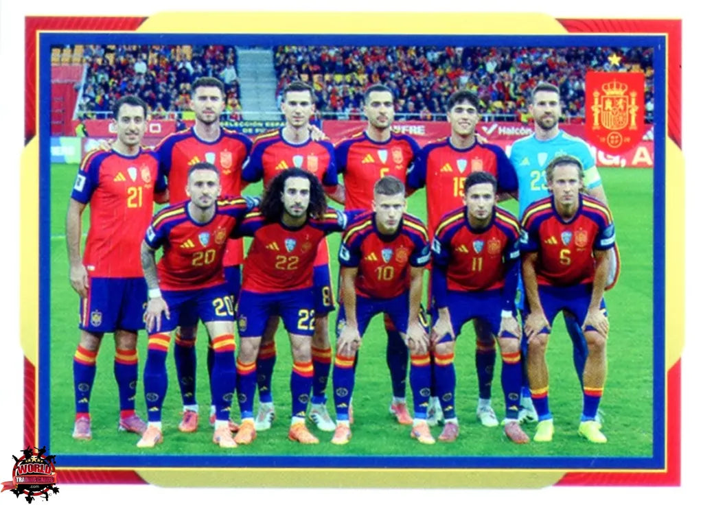#PCESP004 | Panini | Carrefour España | 2026 | Alineación | España | Base