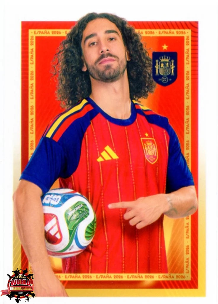 #PCESP027 | Panini | Carrefour España | 2026 | Cucurella | España | Base