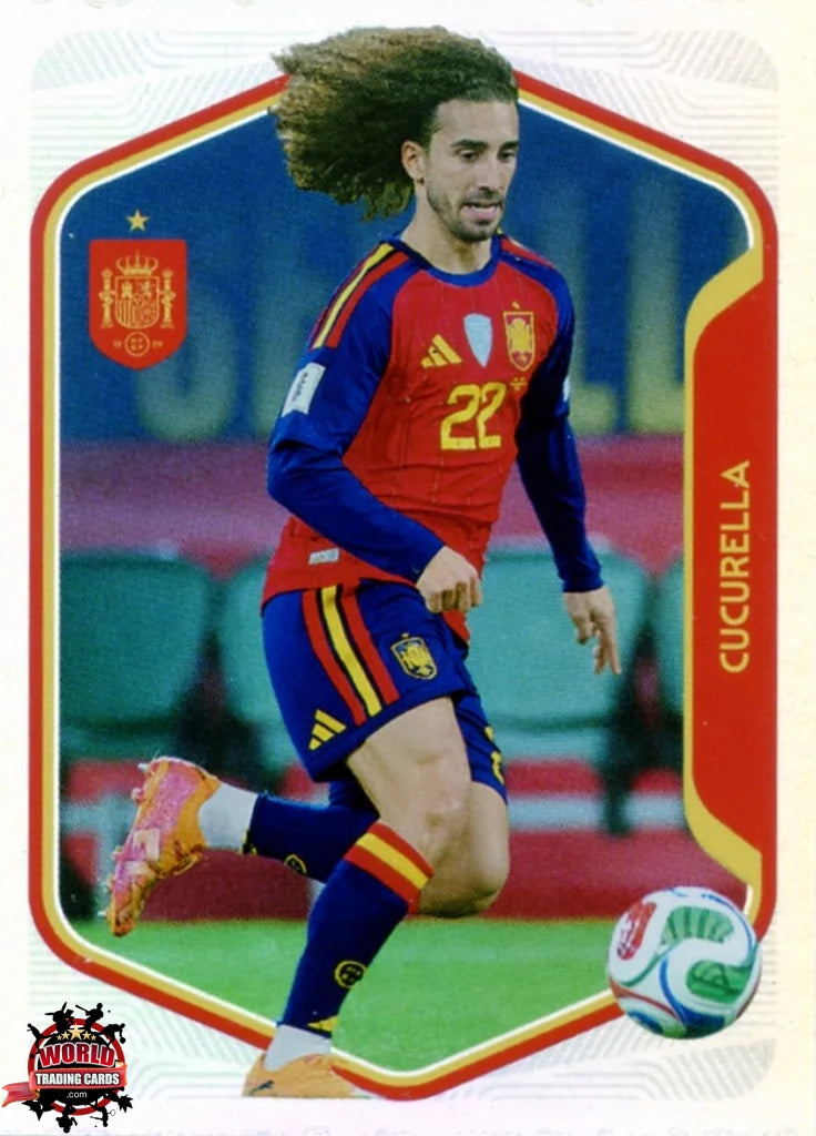 #PCESP028 | Panini | Carrefour España | 2026 | Cucurella | España | Silver Pararell