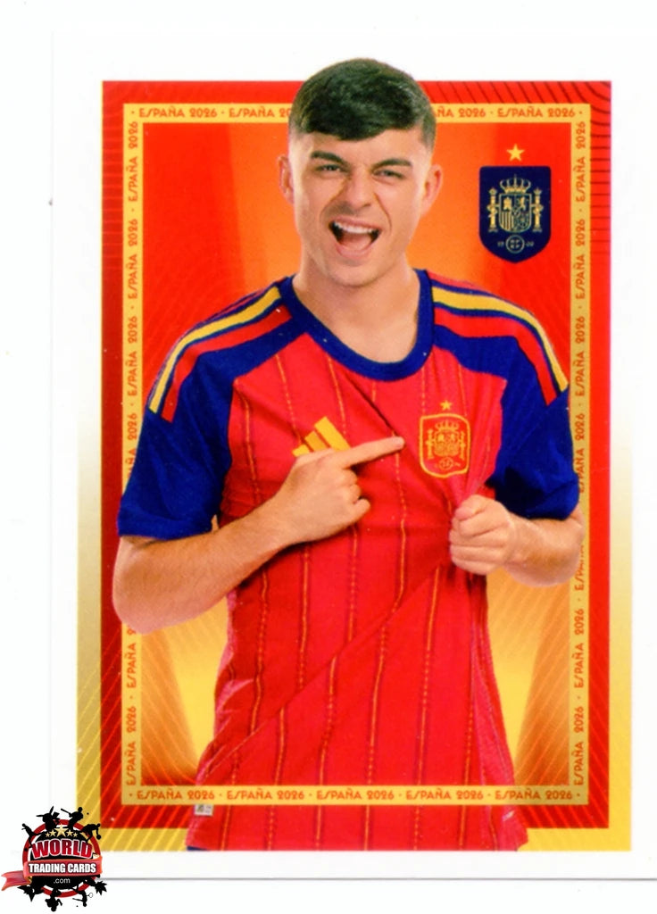 #PCESP037 | Panini | Carrefour España | 2026 | Pedri | España | Base