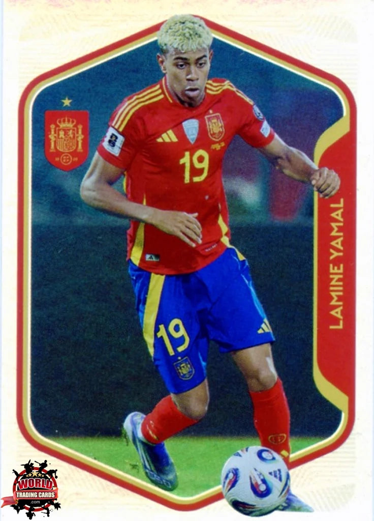 #PCESP050 | Panini | Carrefour España | 2026 | Lamine Yamal | España | Silver Paralell