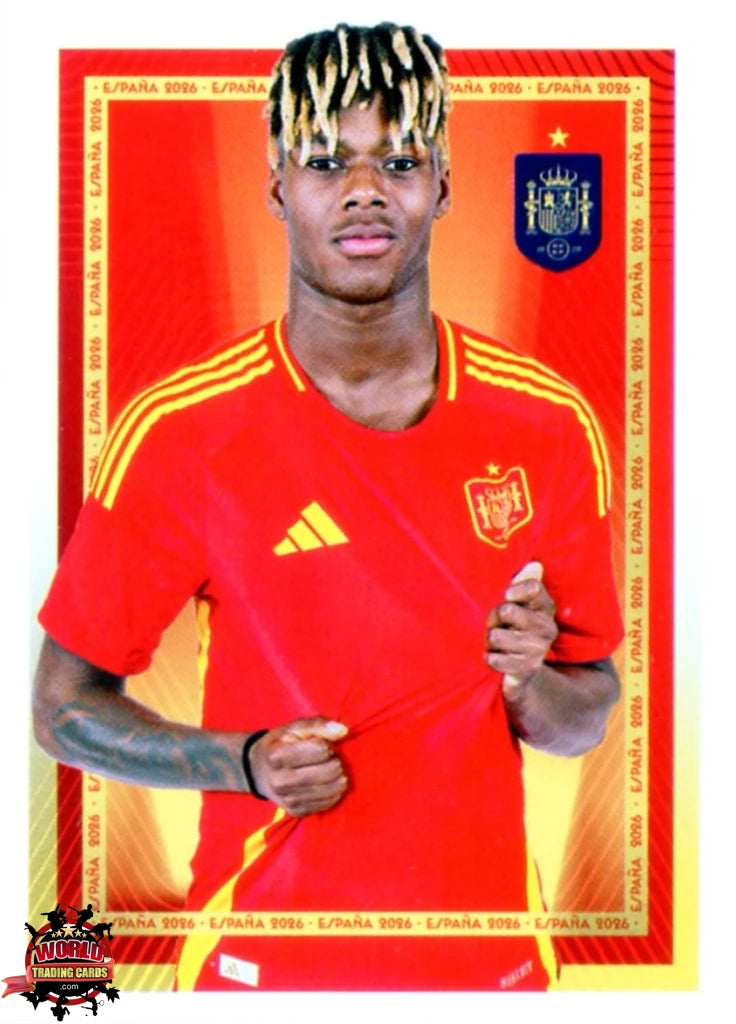 #PCESP059 | Panini | Carrefour España | 2026 | Nico Williams | España | Base