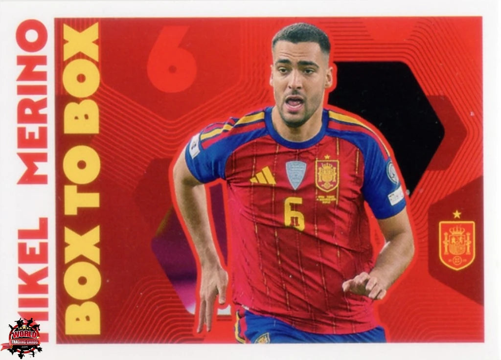 #PCESP070 | Panini | Carrefour España | 2026 | Mikel Merino | España | Base