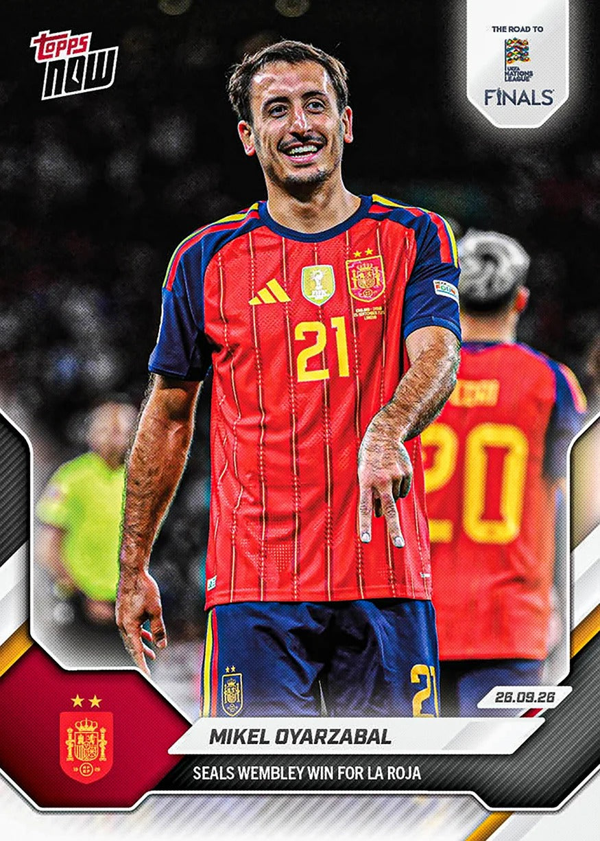 2026-27 | Topps | Now | UNL | #002 | Mikel Oyarzabal | Base