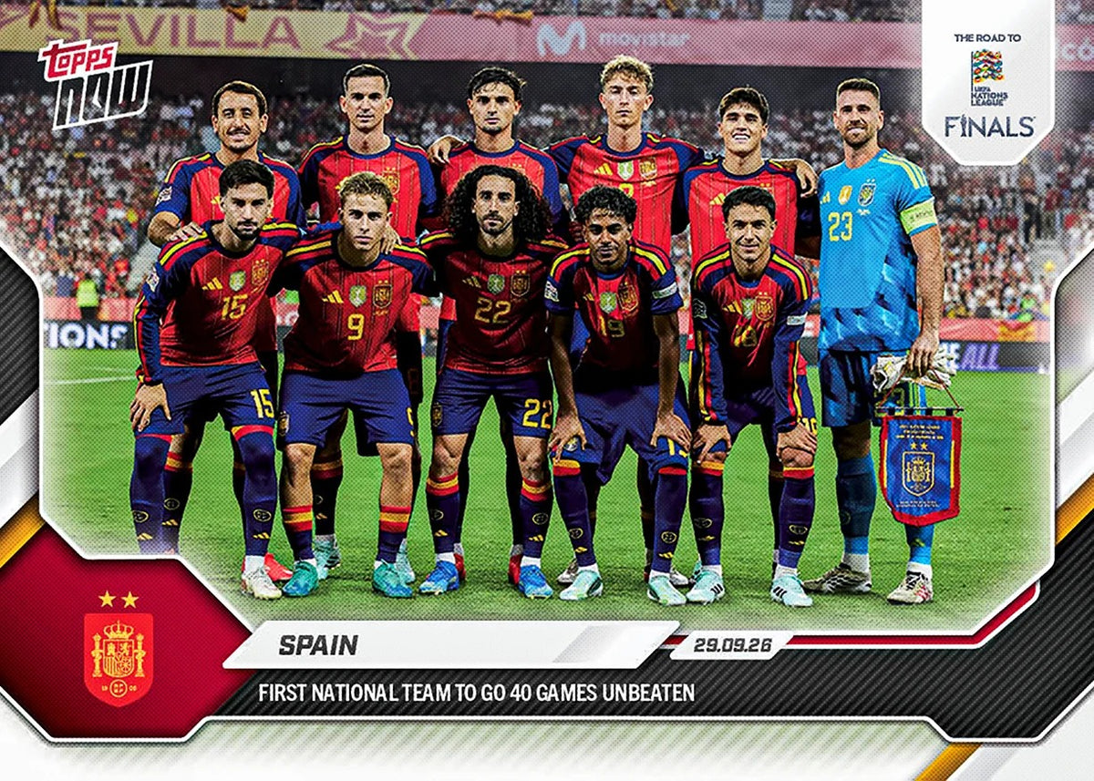 2026-27 | Topps | Now | UNL | #006 | España | Base