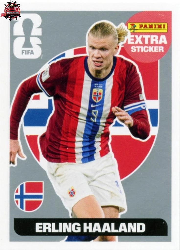 #EH-s |  | Fifa World Cup Stickers |  | Erling Haaland | Norway | Extra / Silver | International version