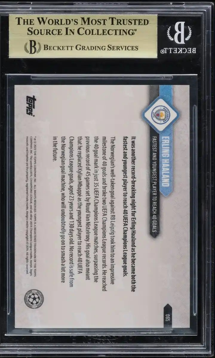 Lionel Messi - 2024 - Topps Now MLS - #46 - Inter Miami - SGC 9.5 - Black - Numbered 48/99 - World Trading Cards - Soccer Card - Chrome Graded