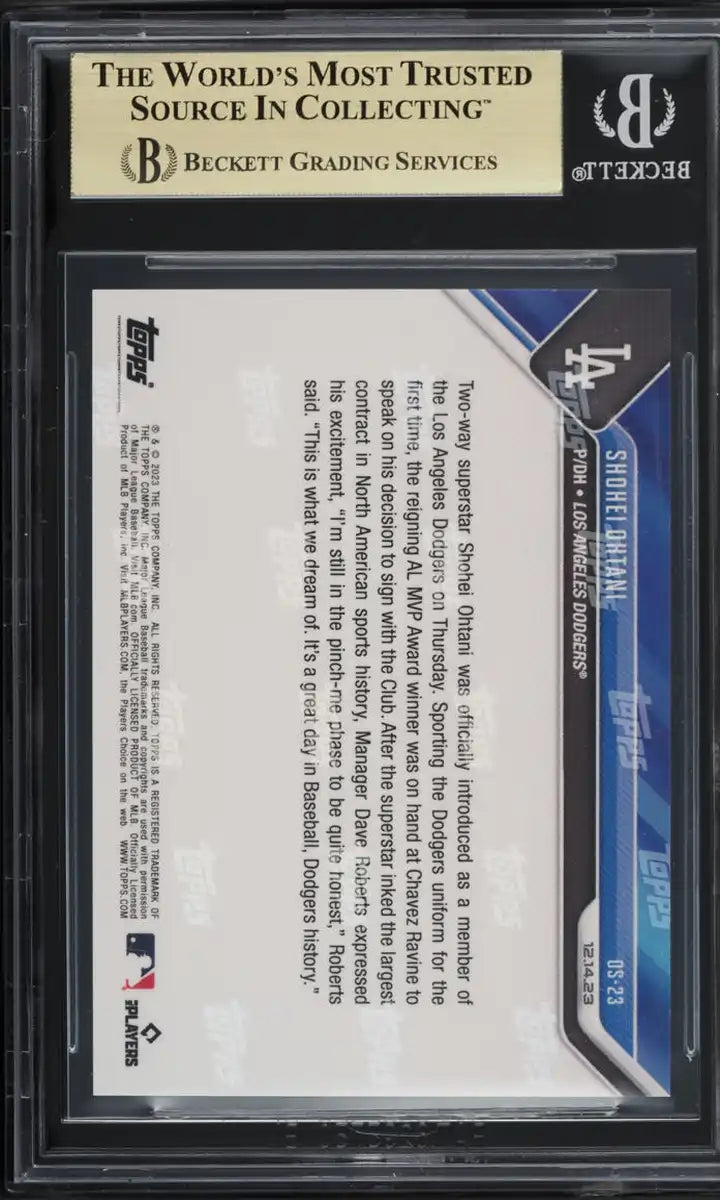 Lionel Messi - 2024 - Topps Now MLS - #46 - Inter Miami - SGC 9.5 - Black - Numbered 48/99 - World Trading Cards - Soccer Card - Chrome Graded