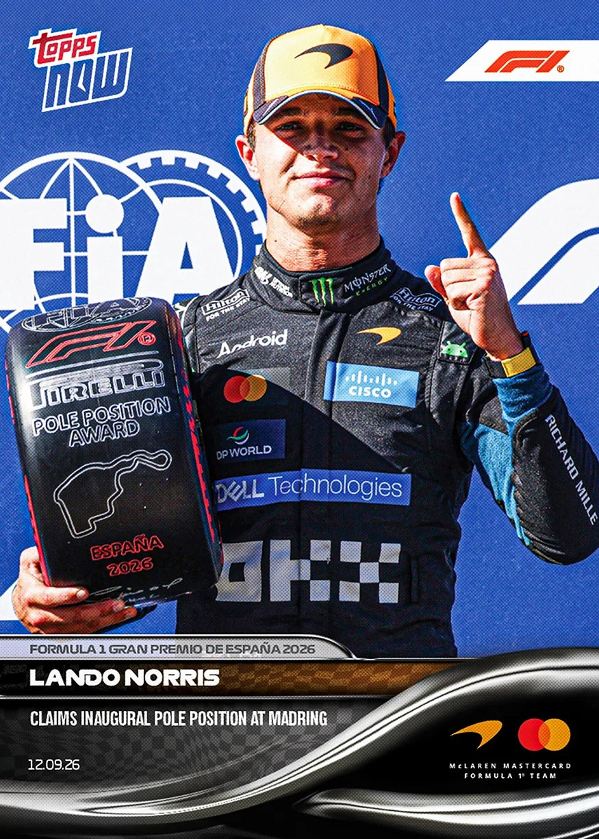 2026 | Topps | Now | Formula 1 | #058 | Lando Norris | Base