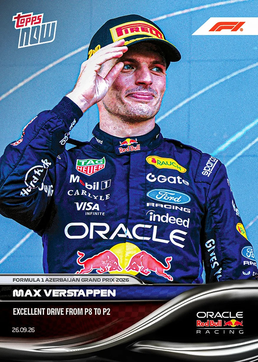 2026 | Topps | Now | Formula 1 | #063 | Max Verstappen | Base