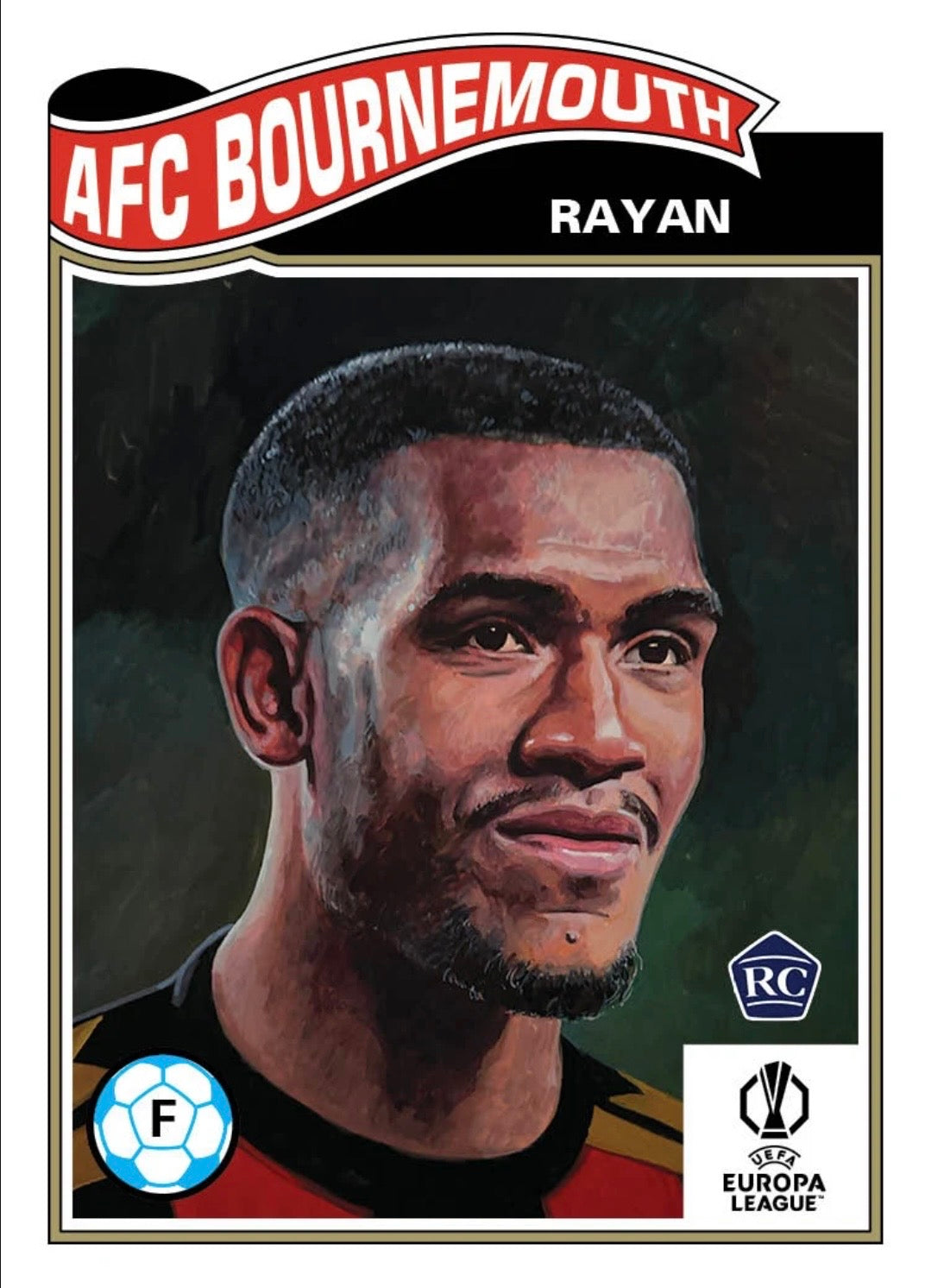 2026 | Topps | Living Set | UCC | #916 | Rayan | Bournemouth | Base