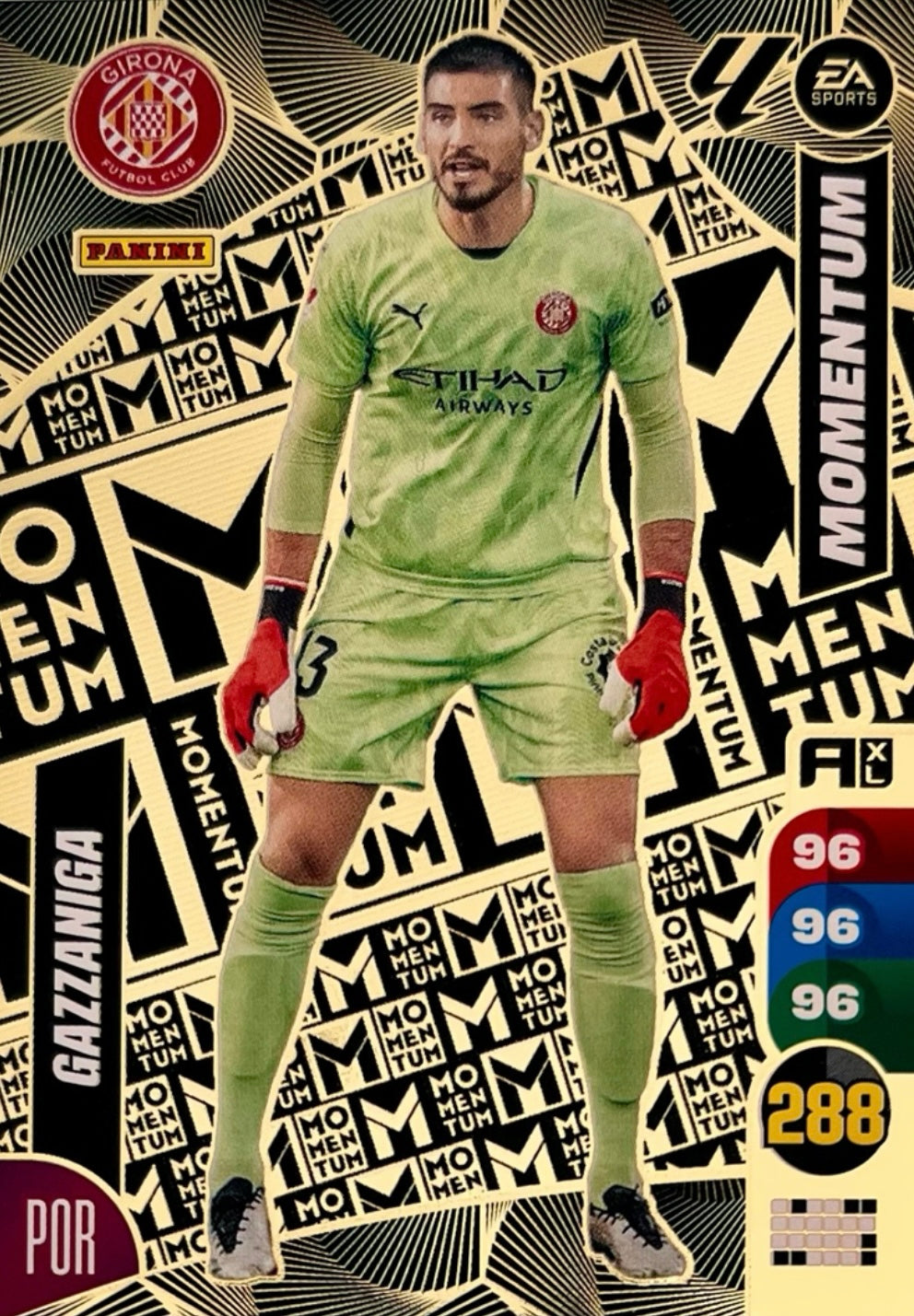 Panini Adrenalyn XL La Liga 2024/2025 - MOMENTUM - GAZZANIGA - 1ª Edición, Cromo RAW