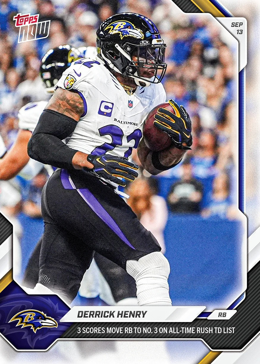 2026 | Topps | Now | NFL | #007 | Derrick Henry | Base
