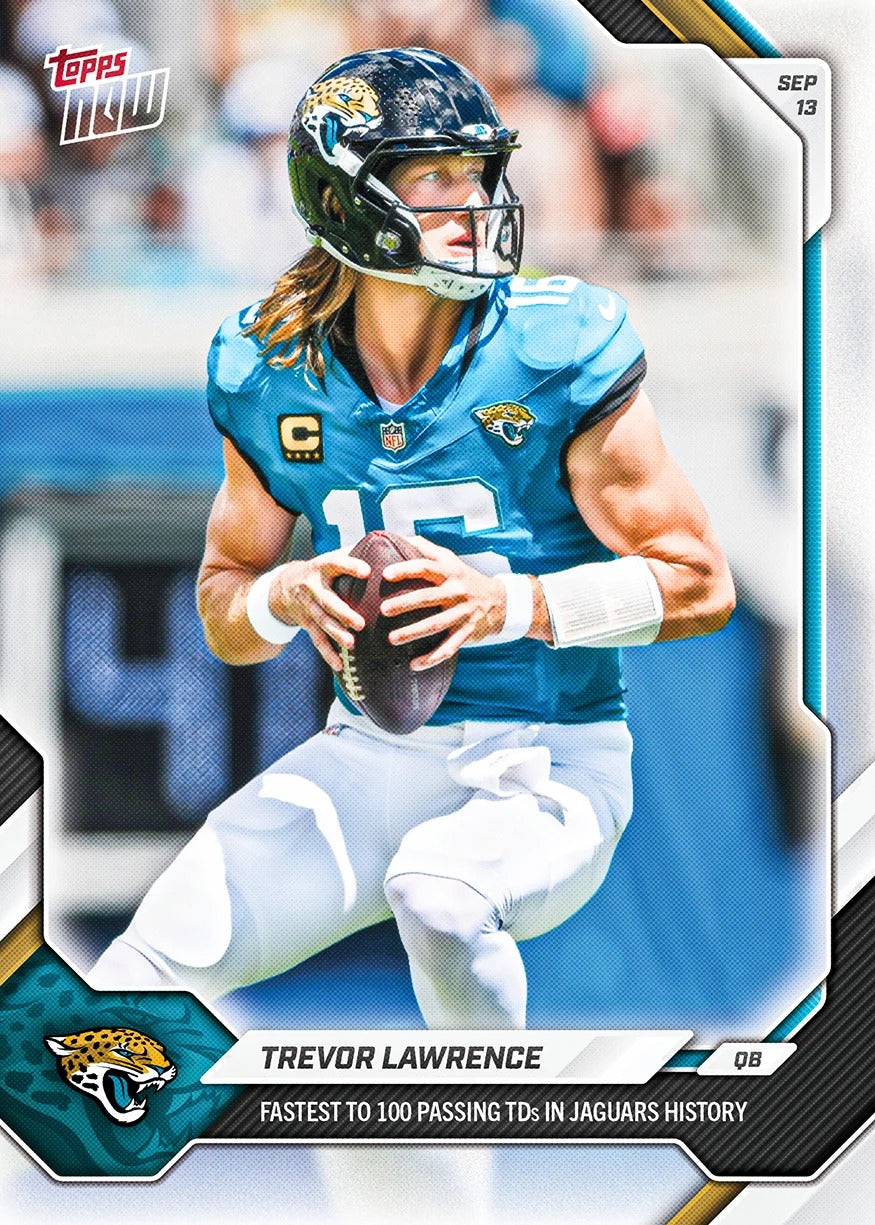 2026 | Topps | Now | NFL | #009 | Trevor Lawrence | Base