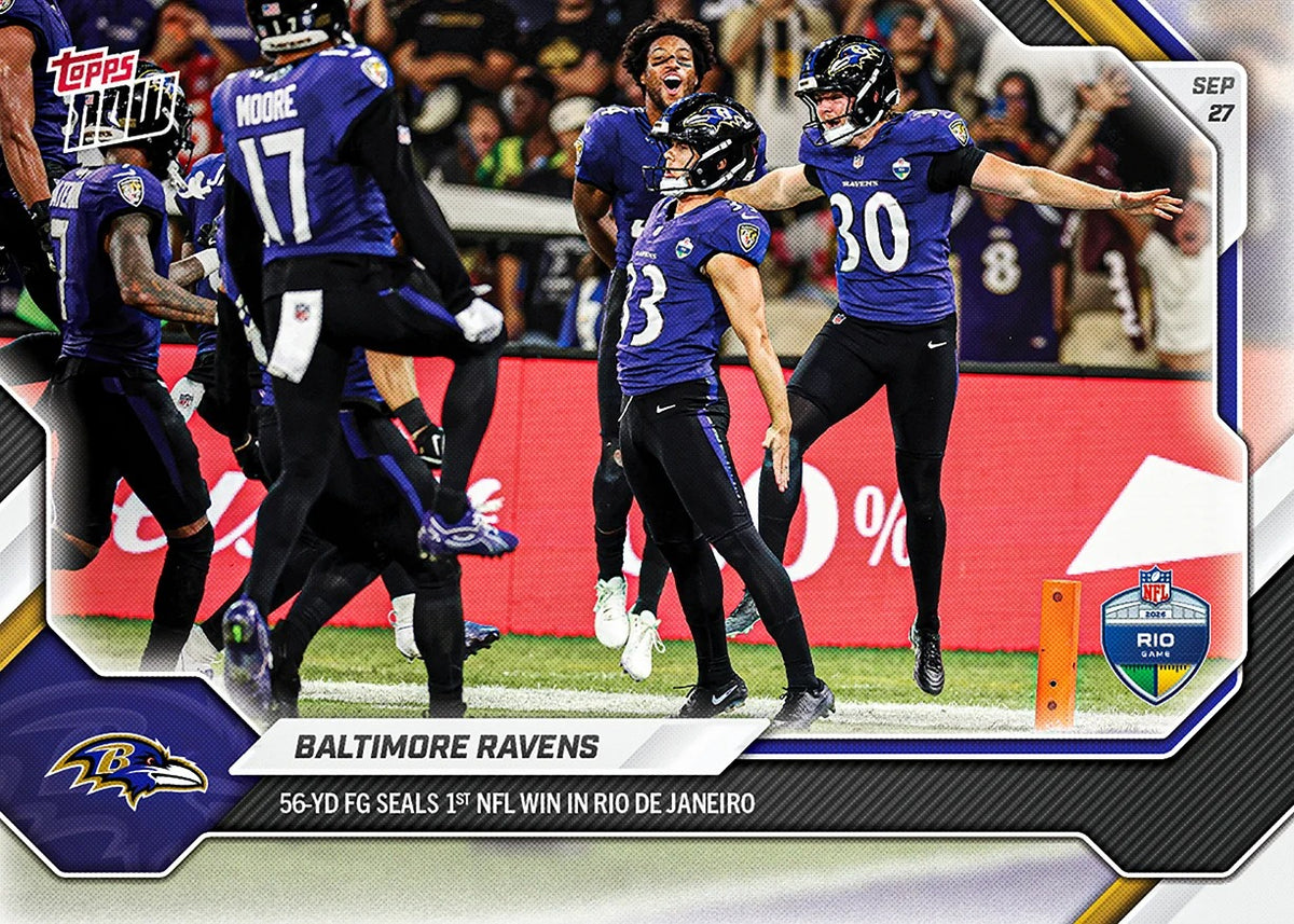 2026 | Topps | Now | NFL | #035 | Baltimore Ravens | Base