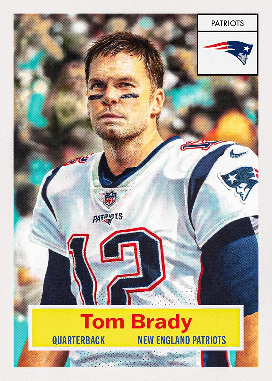 2026 | Topps | Living Set | NFL | #001 | Tom Brady | Base