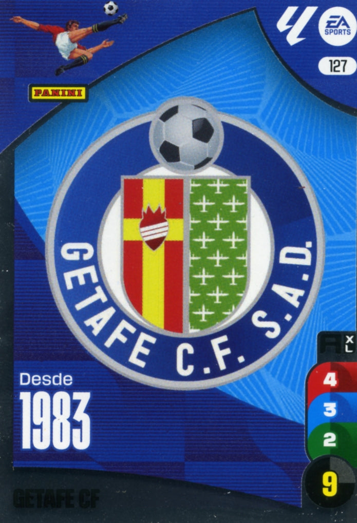 Panini Adrenalyn XL La Liga 2024/2025 - #127 - SHIELD - GETAFE - 1st Edition, RAW Card