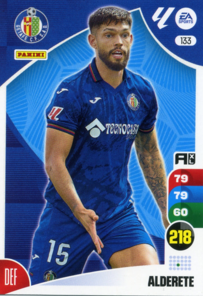 Panini Adrenalyn XL La Liga 2024/2025 - #133 - ALDERETE - GETAFE - 1ª Edición, Cromo RAW