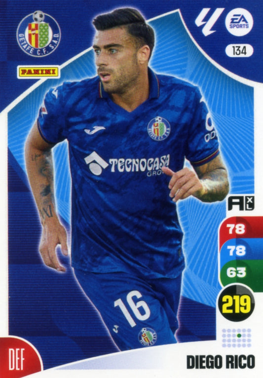 Panini Adrenalyn XL La Liga 2024/2025 - #134 - DIEGO RICO - GETAFE - 1ª Edición, Cromo RAW
