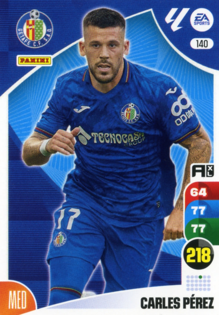 Panini Adrenalyn XL La Liga 2024/2025 - #140 - CARLES PÉREZ - GETAFE - 1ª Edición, Cromo RAW