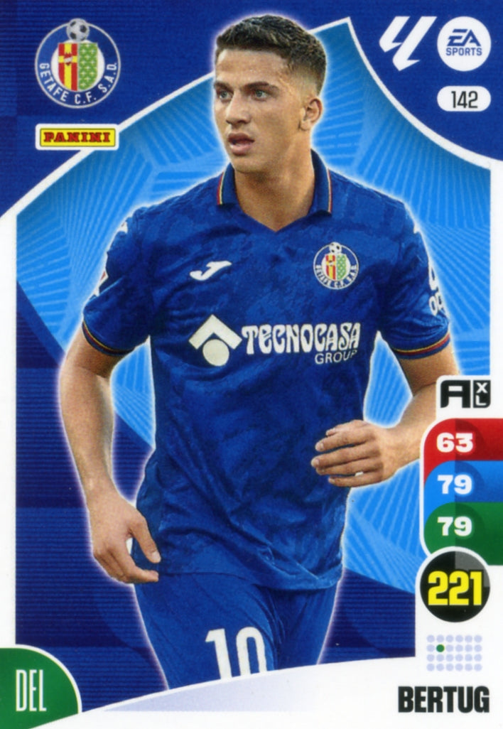 Panini Adrenalyn XL La Liga 2024/2025 - #142 - BERTUG - GETAFE - 1st Edition, RAW Chrome