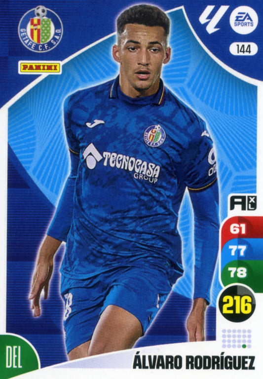 Panini Adrenalyn XL La Liga 2024/2025 - #144 - ÁLVARO RODRÍGUEZ - GETAFE - 1ª Edición, Cromo RAW