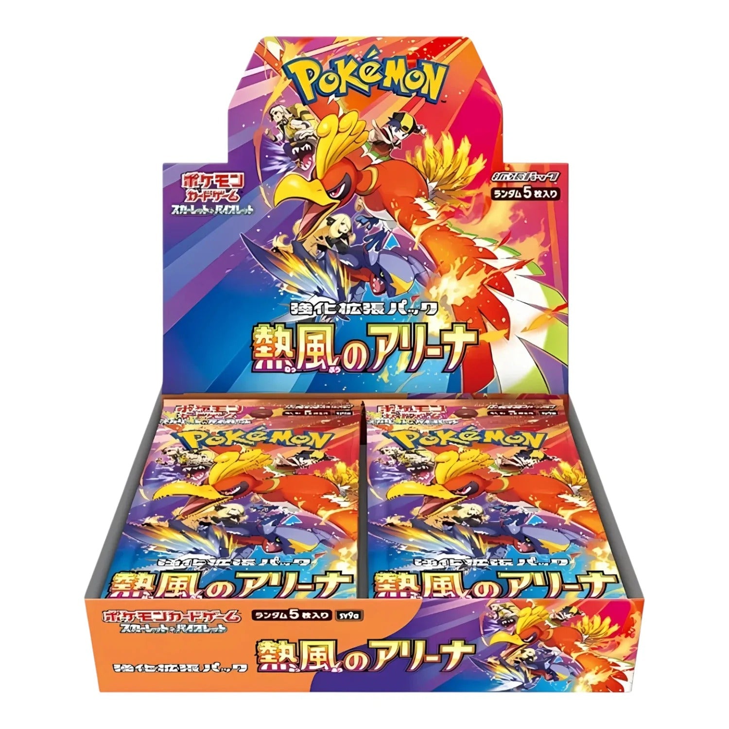 Pokémon TCG | Scarlet & Violet | Heat Wave Arena | sv9a | Booster Box Japanese | Sealed / Sellada | Garantia Autenticidad