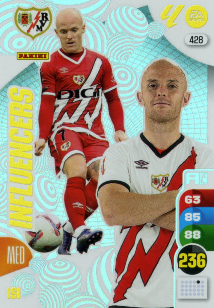 Panini Adrenalyn XL La Liga 2024/2025 - #428 - INFLUENCERS - ISI - 1st Edition, RAW Chrome