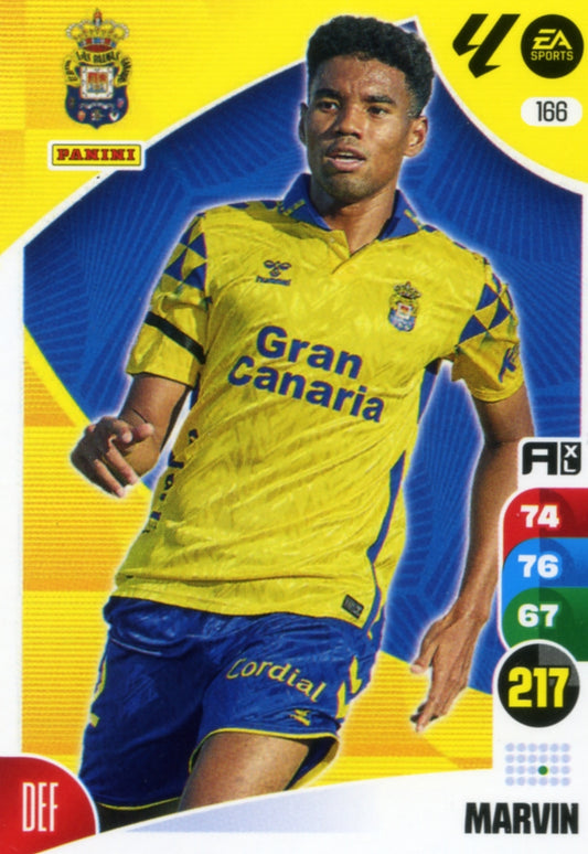 Panini Adrenalyn XL La Liga 2024/2025 - #166 - MARVIN - LAS PALMAS - 1ª Edición, Cromo RAW