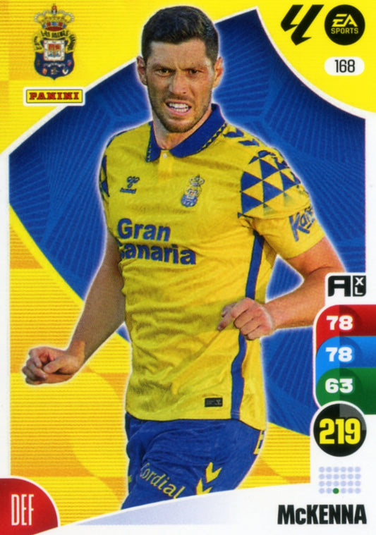 Panini Adrenalyn XL La Liga 2024/2025 - #168 - McKENNA - LAS PALMAS - 1ª Edición, Cromo RAW
