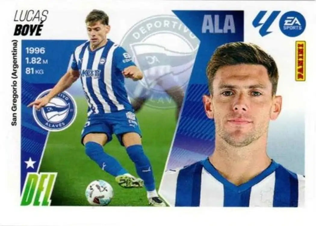 Lucas Boye - Aláves  - Panini Liga Este - 2025-2026 - 19 Bis - 4ª Edicion - WTC