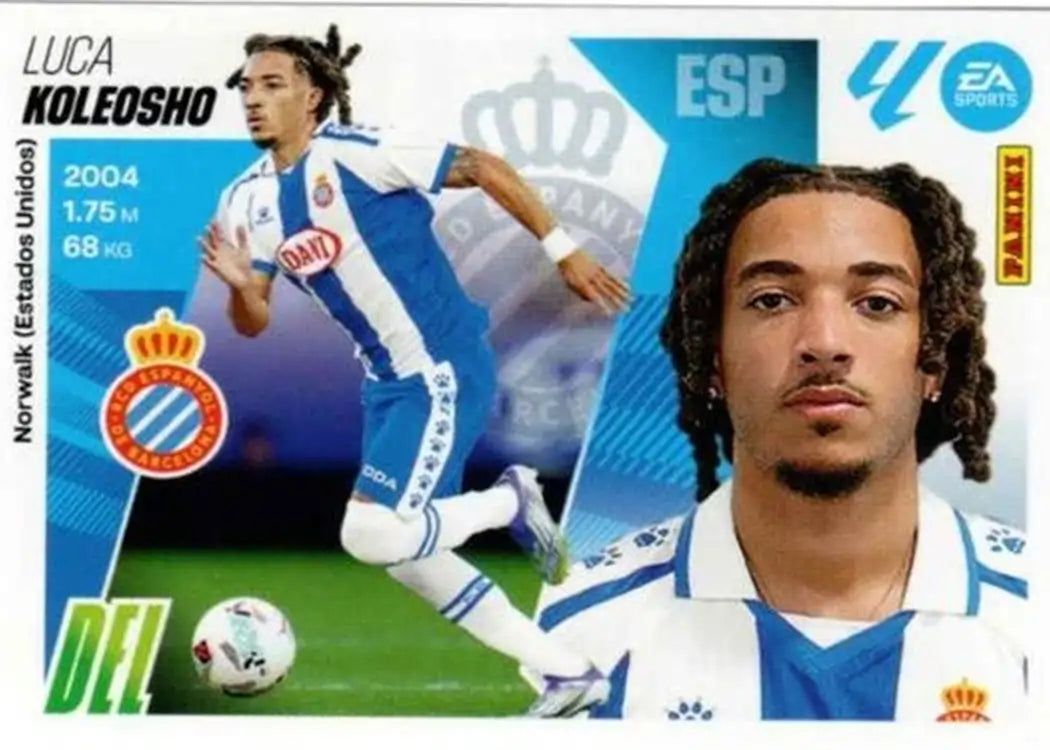 Football Trading Card - Koleosho - Panini La Liga Este 2025-26 - 17Bis- WTC