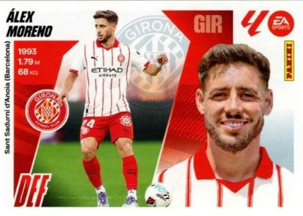 Alex Moreno- Panini Liga Este - 2025-2026 - 10 Bis - 4ª Edicion - WTC