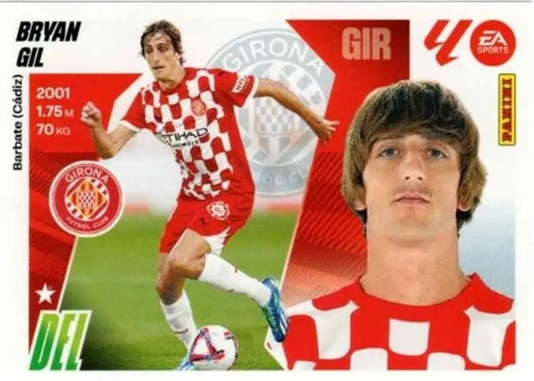 Bryan Gil - Panini Liga Este - 2025-2026 - 17 Bis - 4ª Edicion - WTC
