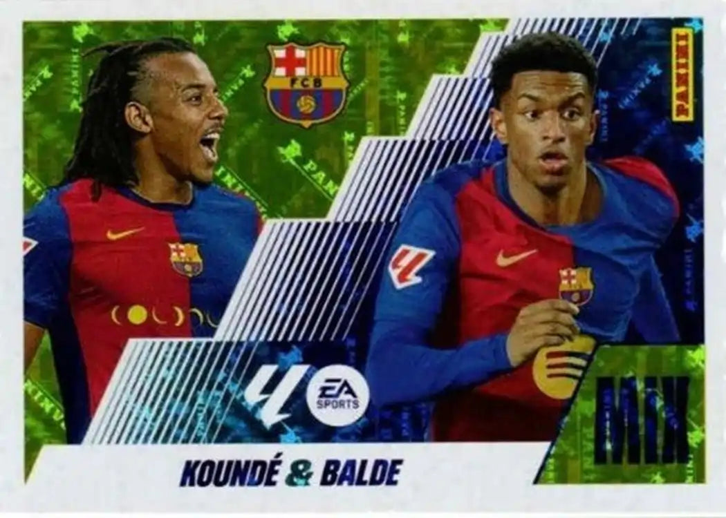 Kounde / Balde - Panini Liga Este - 2025-2026 - 4 Bis - 4ª Edicion - Mix