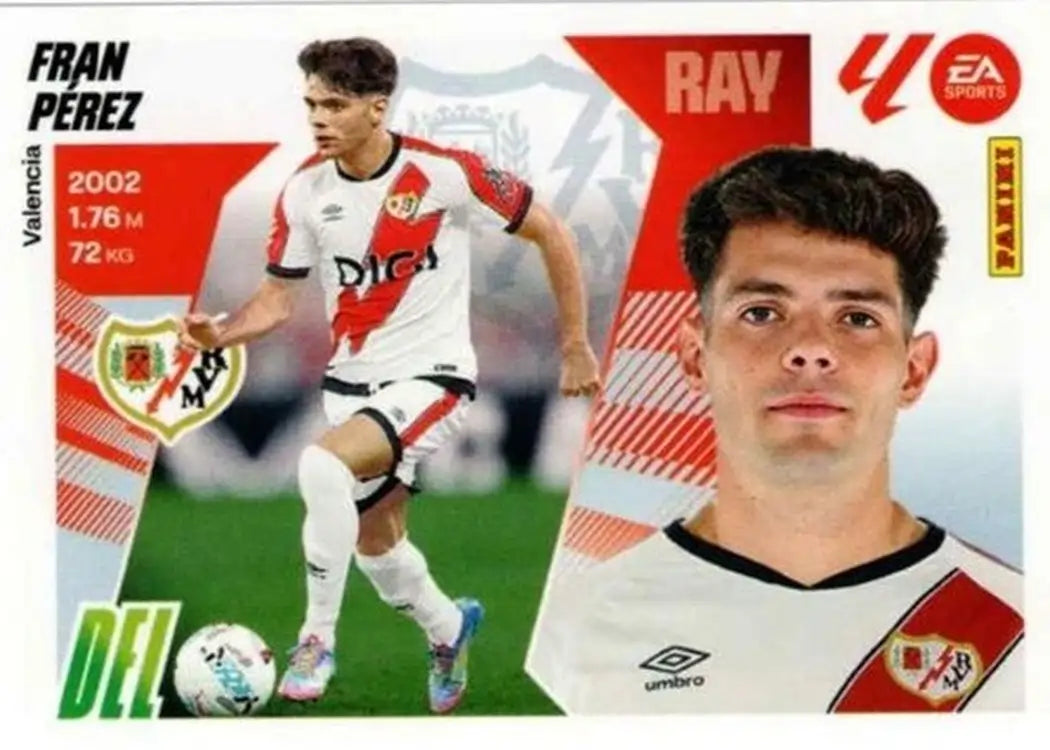 Fran Perez - Panini Liga Este - 2025-2026 - 20 Bis - 4ª Edicion - WTC