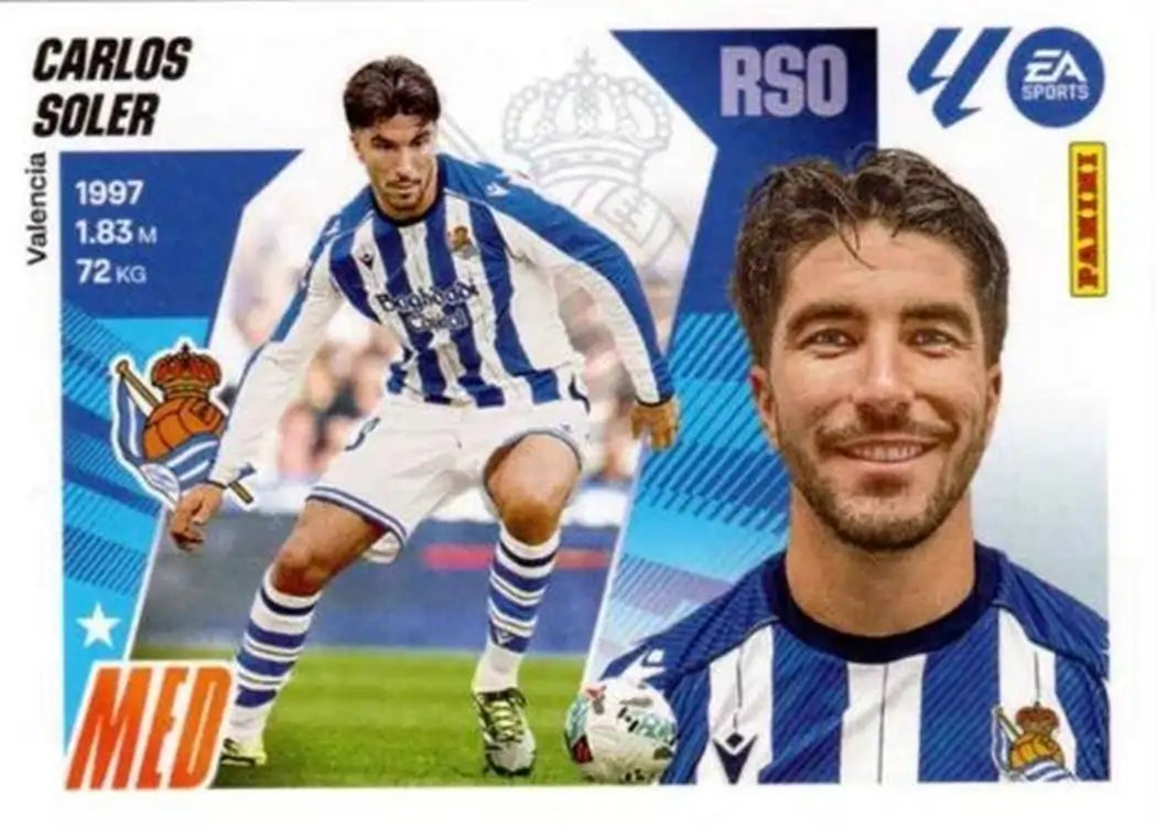Carlos Soler - Panini Liga Este - 2025-2026 - UF57 - 4ª Edicion - Ultimos Fichajes