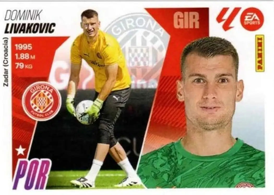 livakovic - Panini Liga Este - 2025-2026 - UF59 - 4ª Edicion - Ultimos Fichajes