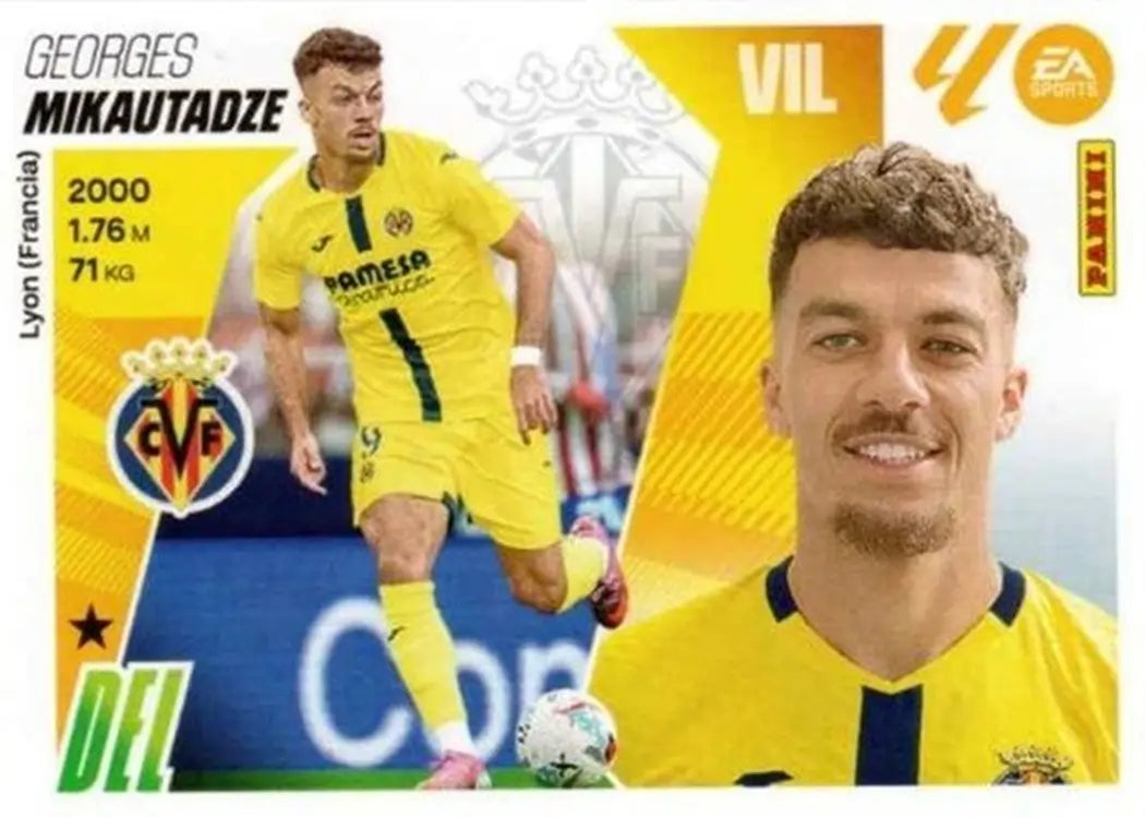 Mikautadze - Panini Liga Este - 2025-2026 - UF65 - 4ª Edicion - Ultimos Fichajes
