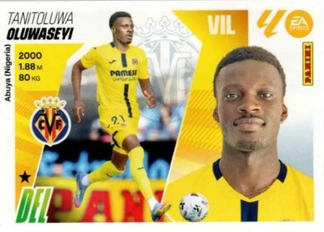 Oluwaseyi - Panini Liga Este - 2025-2026 - 15 Bis - 4ª Edicion - WTC