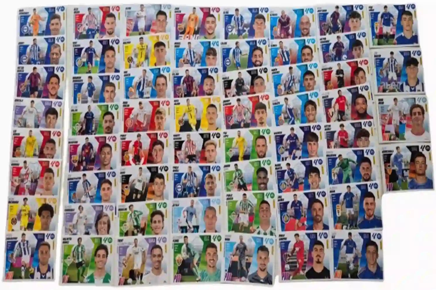 Liga Este 2025-26 - LOTE COMPLETO 60 CROMOS SEGUNDA EDICIÓN PANINI 2ªEDICION